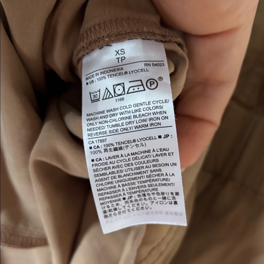 Banana Republic Tan Tencel Utility Romper XS - Picture 6 of 6